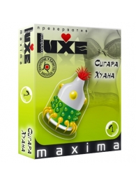 Презерватив LUXE Maxima  Сигара Хуана  - 1 шт. - Luxe - купить с доставкой в Туле