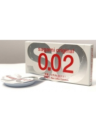 Ультратонкие презервативы Sagami Original - 2 шт. - Sagami - купить с доставкой в Туле