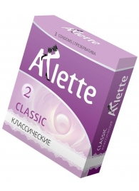 Классические презервативы Arlette Classic - 3 шт. - Arlette - купить с доставкой в Туле