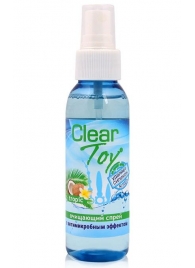 Очищающий спрей для игрушек CLEAR TOY Tropic - 100 мл. - Биоритм - купить с доставкой в Туле