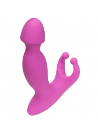 Розовый стимулятор простаты с усиками - 15 см. - 4sexdreaM - в Туле купить с доставкой