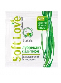 Пробник лубриканта на водной основе Soft Love - 3 гр. - Биоритм - купить с доставкой в Туле