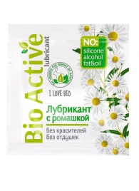 Пробник лубриканта на водной основе Bio Active - 3 гр. - Биоритм - купить с доставкой в Туле
