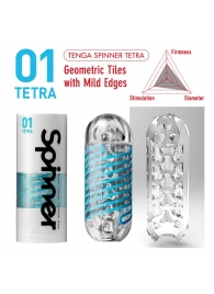 Мастурбатор SPINNER Tetra - Tenga - в Туле купить с доставкой