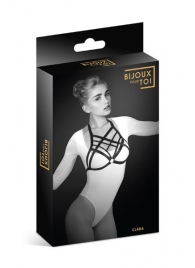 Черная упряжь на грудь Clara - Bijoux Pour Toi - купить с доставкой в Туле