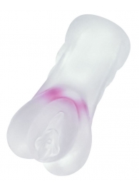 Прозрачный реалистичный мастурбатор Juicy Pussy Crystal Rose - ToyFa - в Туле купить с доставкой