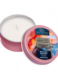 Массажная свеча  Фруктовая фантазия - БиоМед - купить с доставкой в Туле