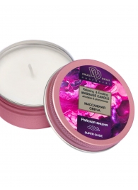 Массажная свеча  Райская вишня - БиоМед - купить с доставкой в Туле