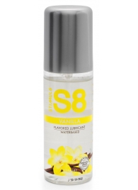 Лубрикант на водной основе Stimul8 Flavored Lube с ванильным ароматом - 125 мл. - Stimul8 - купить с доставкой в Туле