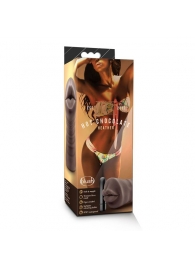 Коричневый мастурбатор-ротик Heather - Blush Novelties - в Туле купить с доставкой