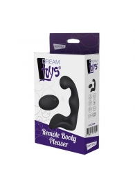 Черный вибромассажер простаты REMOTE BOOTY PLEASER - Dream Toys - в Туле купить с доставкой
