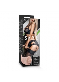Телесный мастурбатор-ротик Skye - Blush Novelties - в Туле купить с доставкой