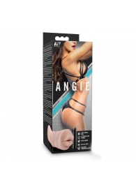 Телесный мастурбатор-ротик Angie - Blush Novelties - в Туле купить с доставкой