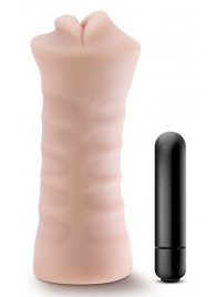 Телесный мастурбатор-ротик Angie - Blush Novelties - в Туле купить с доставкой