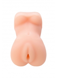 Телесный мастурбатор в виде женской фигурки - Toyfa Basic - в Туле купить с доставкой
