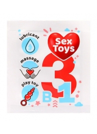 Гель-лубрикант на водной основе Sex Toys - 4 гр. - Биоритм - купить с доставкой в Туле