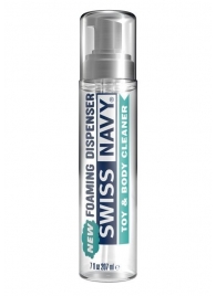 Очищающая пенка для игрушек и тела Swiss Navy Toy   Body Cleaner Foamer - 207 мл. - Swiss navy - купить с доставкой в Туле