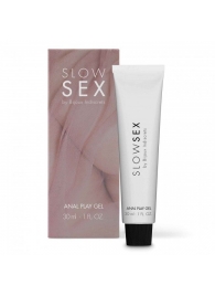 Лубрикант на водной основе Slow Sex Anal Play Gel - 30 мл. - Bijoux Indiscrets - купить с доставкой в Туле