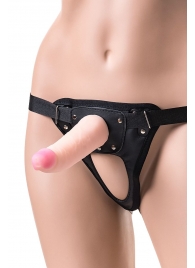 Телесный страпон на трусиках Realstick Jax - 17,9 см. - ToyFa - купить с доставкой в Туле