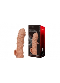 Насадка на фаллос с крупными бугорками EXTREME SLEEVE - 15,6 см. - KOKOS - в Туле купить с доставкой