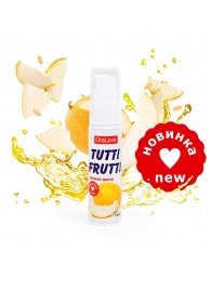 Гель-смазка Tutti-frutti со вкусом сочной дыни - 30 гр. - Биоритм - купить с доставкой в Туле