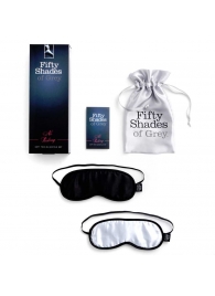 Набор из двух масок на глаза Soft Blindfold Twin Pack - Fifty Shades of Grey - купить с доставкой в Туле