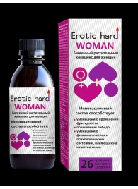 Женский биогенный концентрат для повышения либидо Erotic hard Woman - 250 мл. - Erotic Hard - купить с доставкой в Туле
