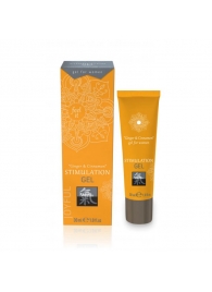 Возбуждающий интимный гель STIMULATION GEL Ginger   Cinnamon - 30 мл. - Shiatsu - купить с доставкой в Туле