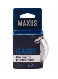 Классические презервативы в пластиковом кейсе MAXUS Classic - 3 шт. - Maxus - купить с доставкой в Туле