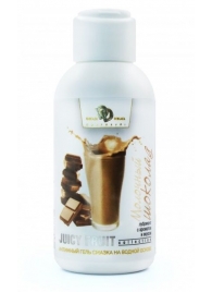 Интимный гель-смазка JUICY FRUIT с ароматом молочного шоколада - 100 мл. - БиоМед - купить с доставкой в Туле