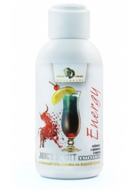 Интимный гель-смазка JUICY FRUIT с ароматом энергетика - 100 мл. - БиоМед - купить с доставкой в Туле