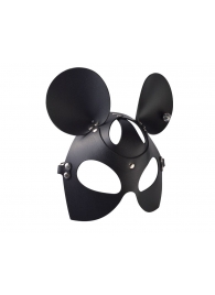 Черная кожаная маска  Мышка - Sitabella - купить с доставкой в Туле
