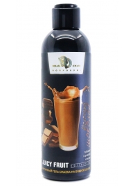 Интимный гель-смазка JUICY FRUIT с ароматом молочного шоколада - 200 мл. - БиоМед - купить с доставкой в Туле