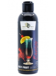 Интимный гель-смазка JUICY FRUIT с ароматом энергетика - 200 мл. - БиоМед - купить с доставкой в Туле