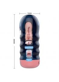 Мастурбатор-ротик Vacuum Cup Masturbator - Baile - в Туле купить с доставкой
