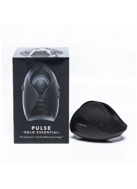 Черный инновационный мужской вибратор PULSE SOLO ESSENTIAL - Hot Octopuss - в Туле купить с доставкой