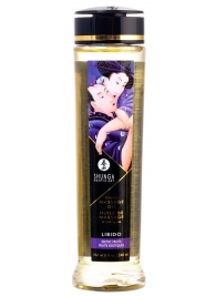Массажное масло Libido Exotic Fruits с ароматом экзотических фруктов - 240 мл. - Shunga - купить с доставкой в Туле