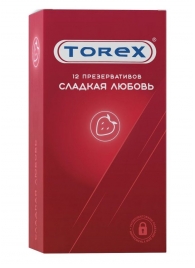 Презервативы Torex  Сладкая любовь  с ароматом клубники - 12 шт. - Torex - купить с доставкой в Туле