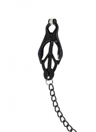 Зажимы на соски Darkside с цепочкой - Lola Games - купить с доставкой в Туле