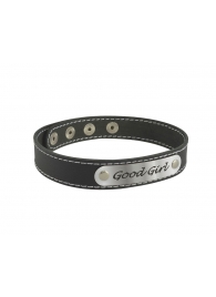 Чокер с белой строчкой Good Girl - Sitabella - купить с доставкой в Туле