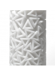 Белый 3D мастурбатор PILE - Tenga - в Туле купить с доставкой