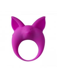 Фиолетовое эрекционное кольцо Kitten Kyle - Lola Games - в Туле купить с доставкой