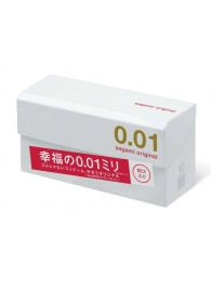 Супер тонкие презервативы Sagami Original 0.01 - 10 шт. - Sagami - купить с доставкой в Туле