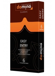 Презервативы с увеличенным количеством смазки DOMINO Easy Entry - 6 шт. - Domino - купить с доставкой в Туле