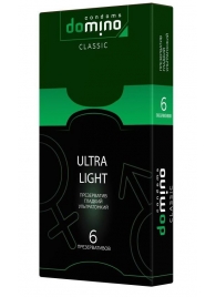 Супертонкие презервативы DOMINO Ultra Light - 6 шт. - Domino - купить с доставкой в Туле