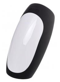 Черно-белый перезаряжаемый мастурбатор Erotist Hailstorm - Erotist Adult Toys - в Туле купить с доставкой