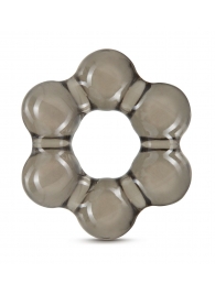 Дымчатое эрекционное кольцо Stay Hard Thick Bead Cock Ring - Blush Novelties - в Туле купить с доставкой