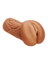 Кофейный мастурбатор-вагина Dumpling - Lola Games - в Туле купить с доставкой