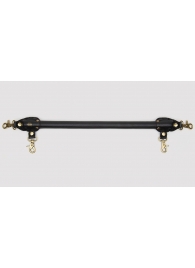 Черная распорка для ног Bound to You Faux Leather Spreader Bar - 50,8 см. - Fifty Shades of Grey - купить с доставкой в Туле