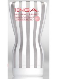 Мастурбатор TENGA Squeeze Tube Cup Soft - Tenga - в Туле купить с доставкой